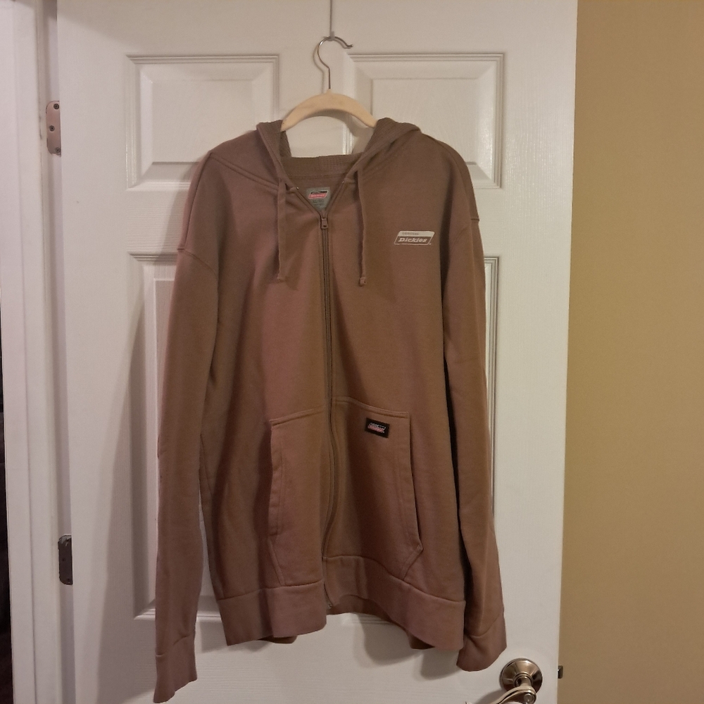 Genuine Dickies Men's Rustic Brown Hooded Jacket Size XL 46-48‎
